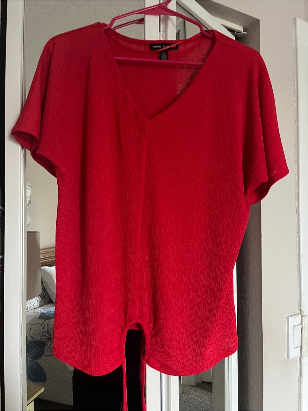 Cable and Gauge blouse